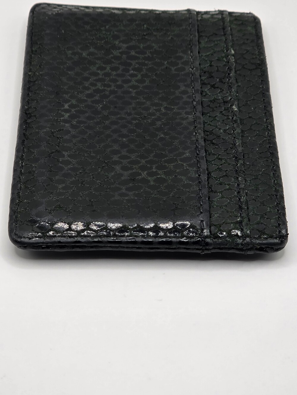 Tory Burch Python Print Embossed Card Holder - Picture 4 of 7